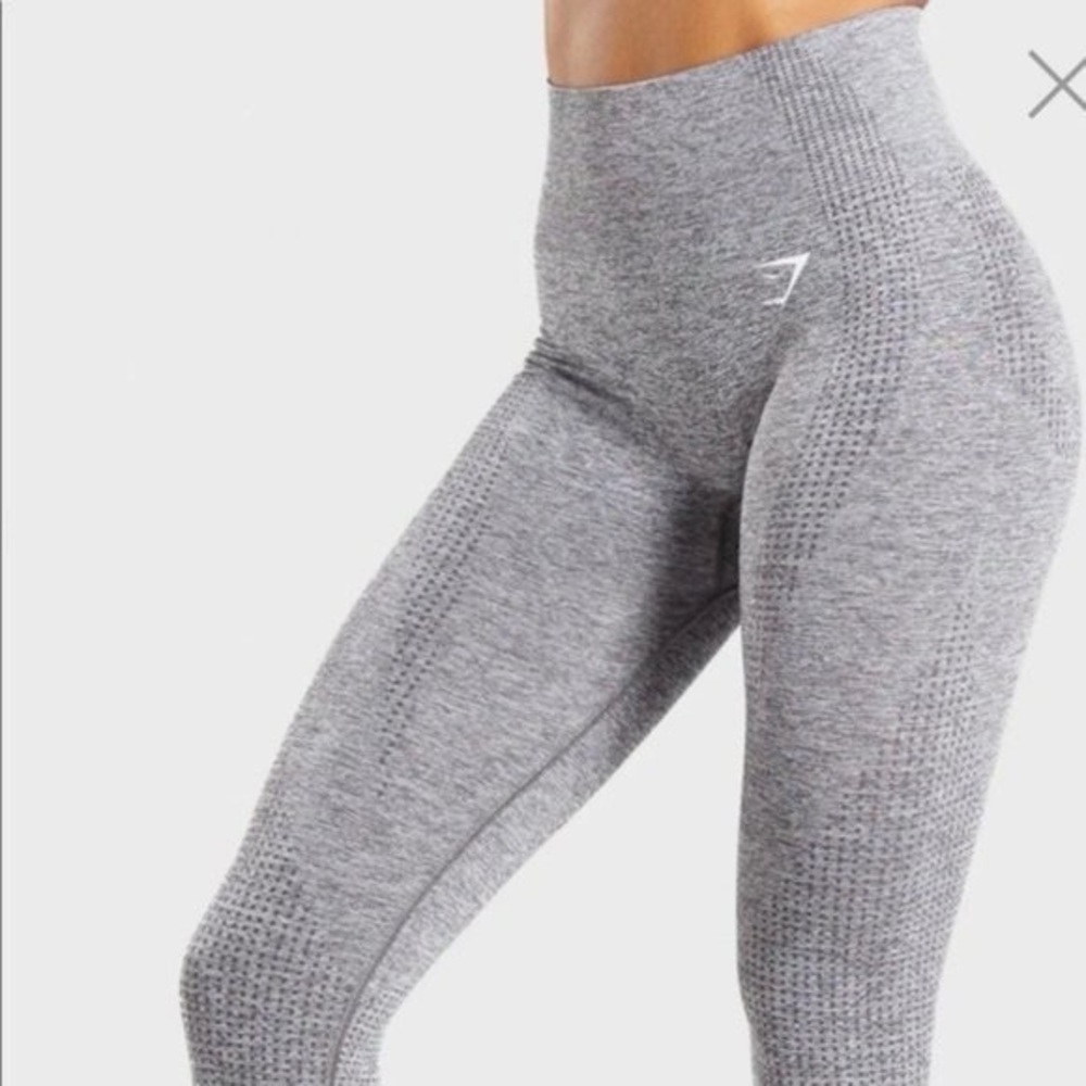 Gymshark Gray High-Waisted Leggings